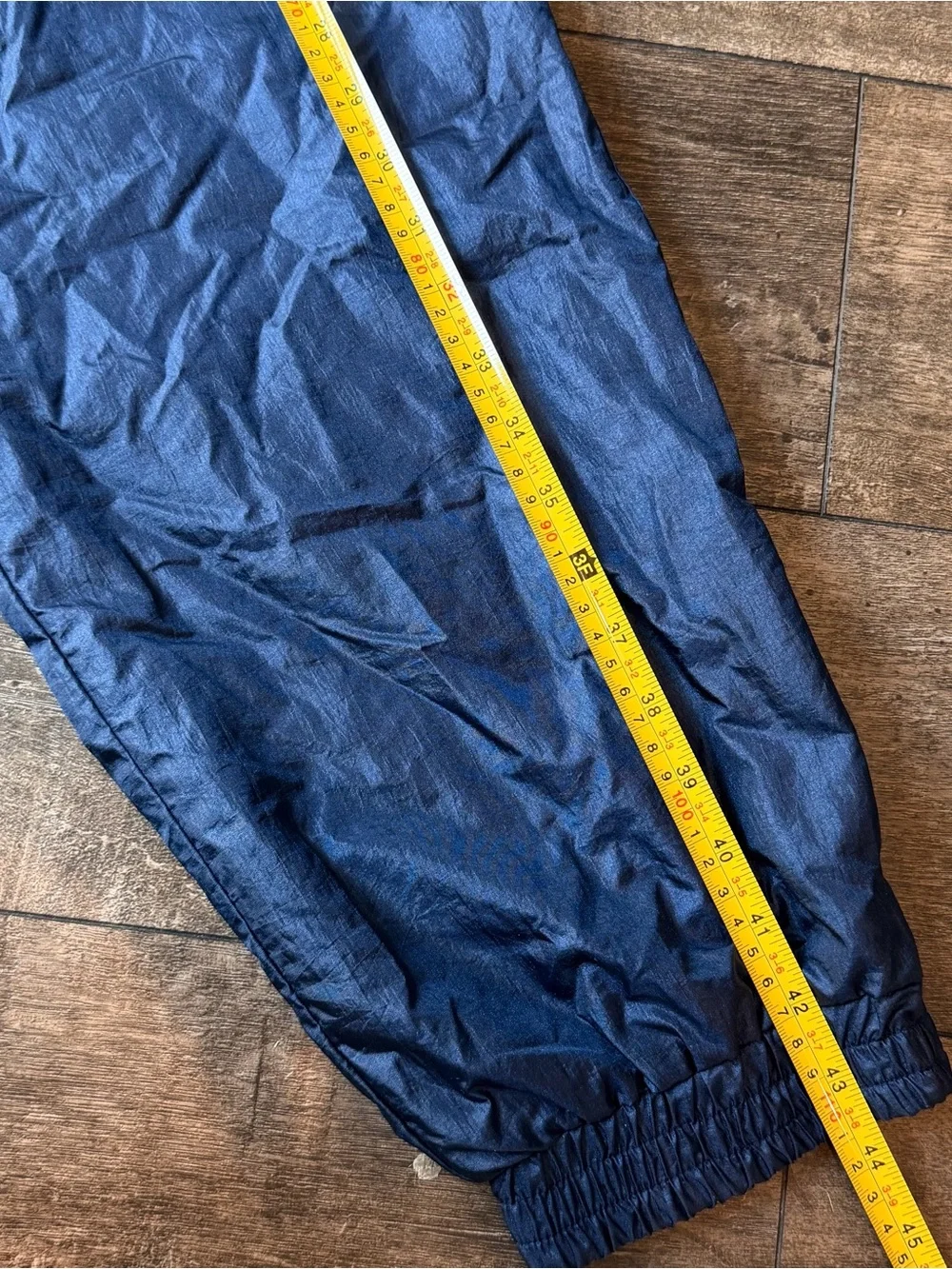 Navy Blue Lightweight Windbreaker Pants